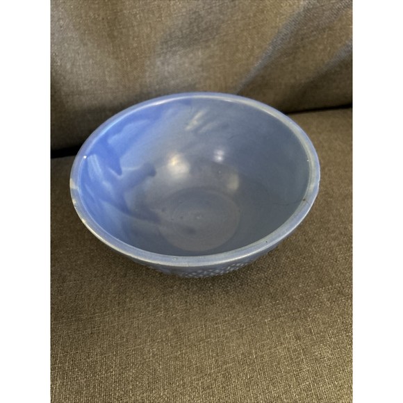 Vintage Ransbottom Robinson Pottery RRP Wave Mixing Bowls Nesting Set of 4 Rare - Picture 16 of 16